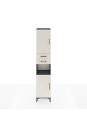 Arges Dolap 4 Raflı 2 Çekmeceli 2 Kapaklı 44x30x221 - S28M237V4A