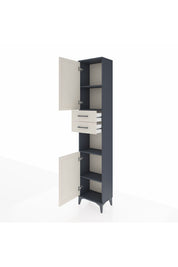 Arges Dolap 4 Raflı 2 Çekmeceli 2 Kapaklı 44x30x221 - S28M237V4A