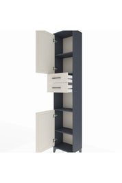 Arges Dolap 4 Raflı 2 Çekmeceli 2 Kapaklı 44x30x221 - S28M237V4A