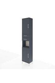 Arges Dolap 4 Raflı 2 Çekmeceli 2 Kapaklı 44x30x221 - S28M237V5A