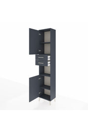 Arges Dolap 4 Raflı 2 Çekmeceli 2 Kapaklı 44x30x221 - S28M237V5A
