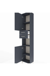Arges Dolap 4 Raflı 2 Çekmeceli 2 Kapaklı 44x30x221 - S28M237V5A