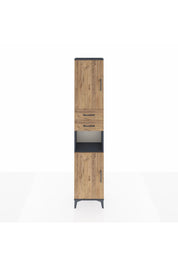 Arges Dolap 4 Raflı 2 Çekmeceli 2 Kapaklı 44x30x221 - S28M237V6A