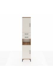 Arges Dolap 4 Raflı 2 Çekmeceli 2 Kapaklı 44x30x221 - S28M237V7A