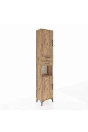 Arges Dolap 4 Raflı 2 Çekmeceli 2 Kapaklı 44x30x221 - S28M237V9A