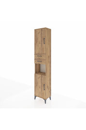 Arges Dolap 4 Raflı 2 Çekmeceli 2 Kapaklı 44x30x221 - S28M237V9A