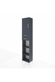 Arges Dolap 4 Raflı 2 Çekmeceli Tek Kapaklı 44x30x221 - S28M239V5A