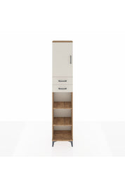 Arges Dolap 4 Raflı 2 Çekmeceli Tek Kapaklı 44x30x221 - S28M239V7A