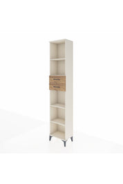 Arges Dolap 4 Raflı 2 Çekmeceli 44x30x221 - S28M240V3A