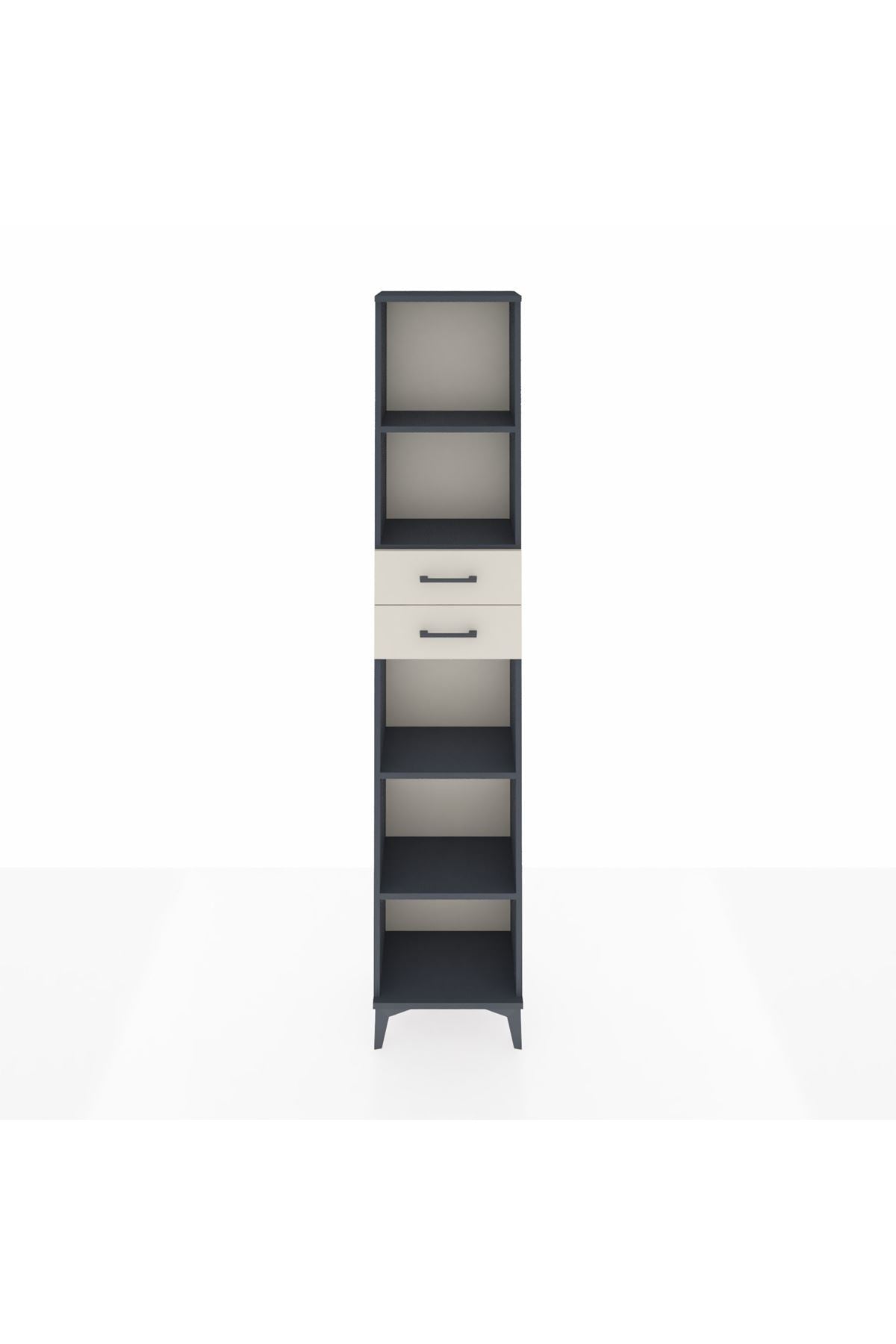 Arges Dolap 4 Raflı 2 Çekmeceli 44x30x221 - S28M240V4A