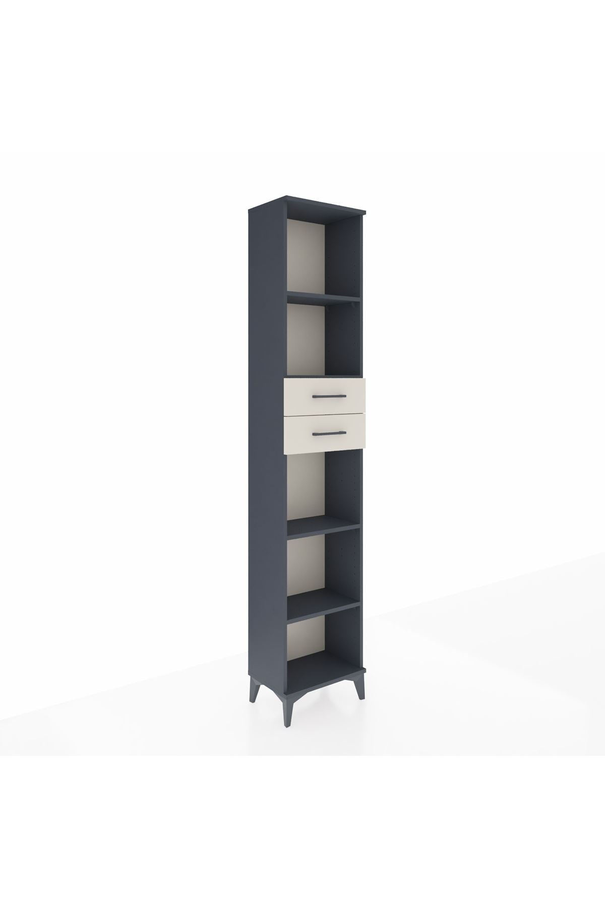 Arges Dolap 4 Raflı 2 Çekmeceli 44x30x221 - S28M240V4A