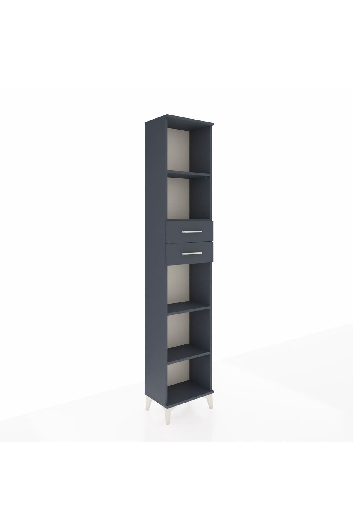 Arges Dolap 4 Raflı 2 Çekmeceli 44x30x221 - S28M240V5A
