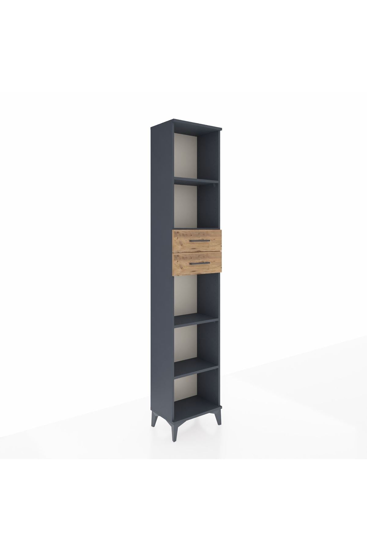 Arges Dolap 4 Raflı 2 Çekmeceli 44x30x221 - S28M240V6A