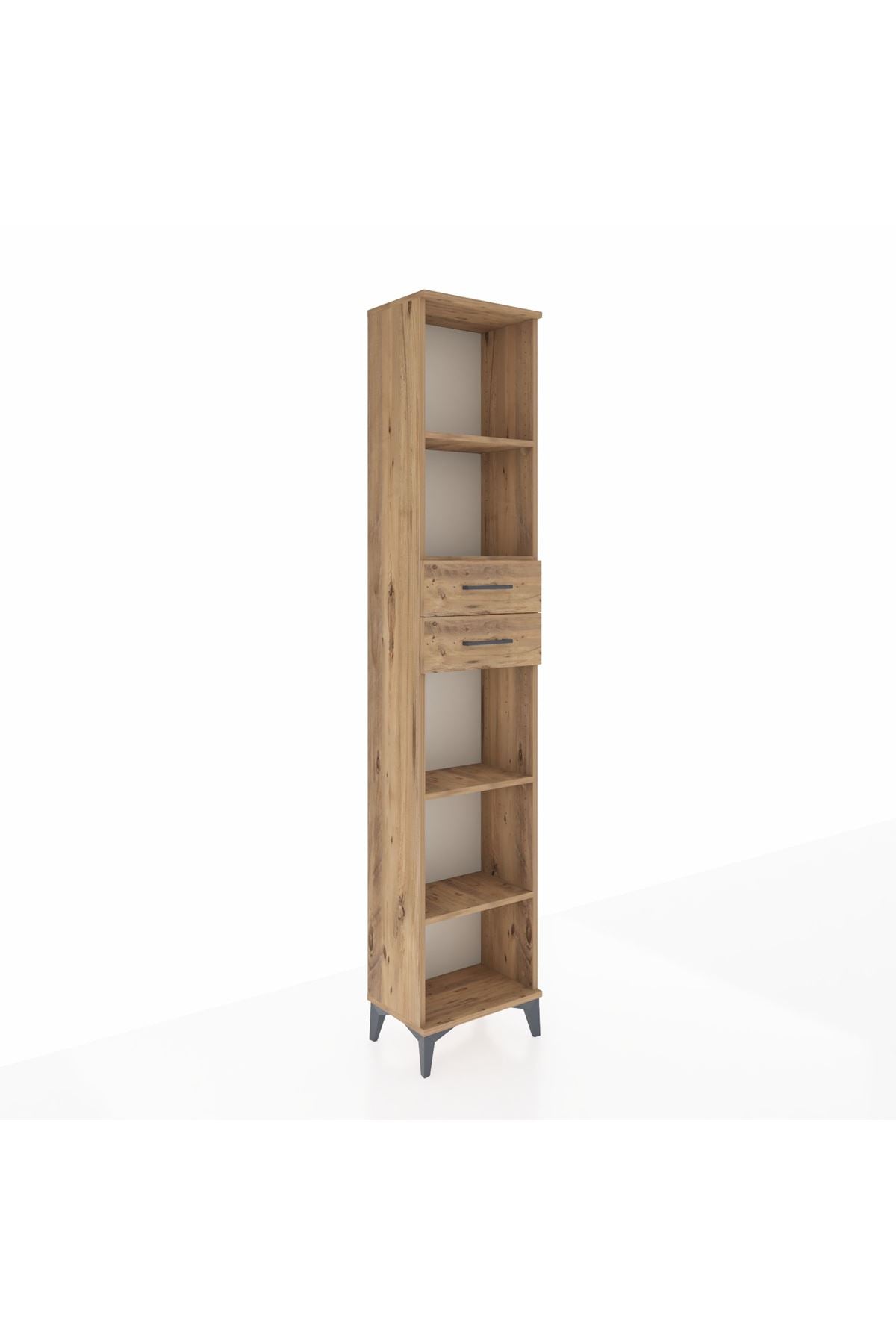 Arges Dolap 4 Raflı 2 Çekmeceli 44x30x221 - S28M240V9A