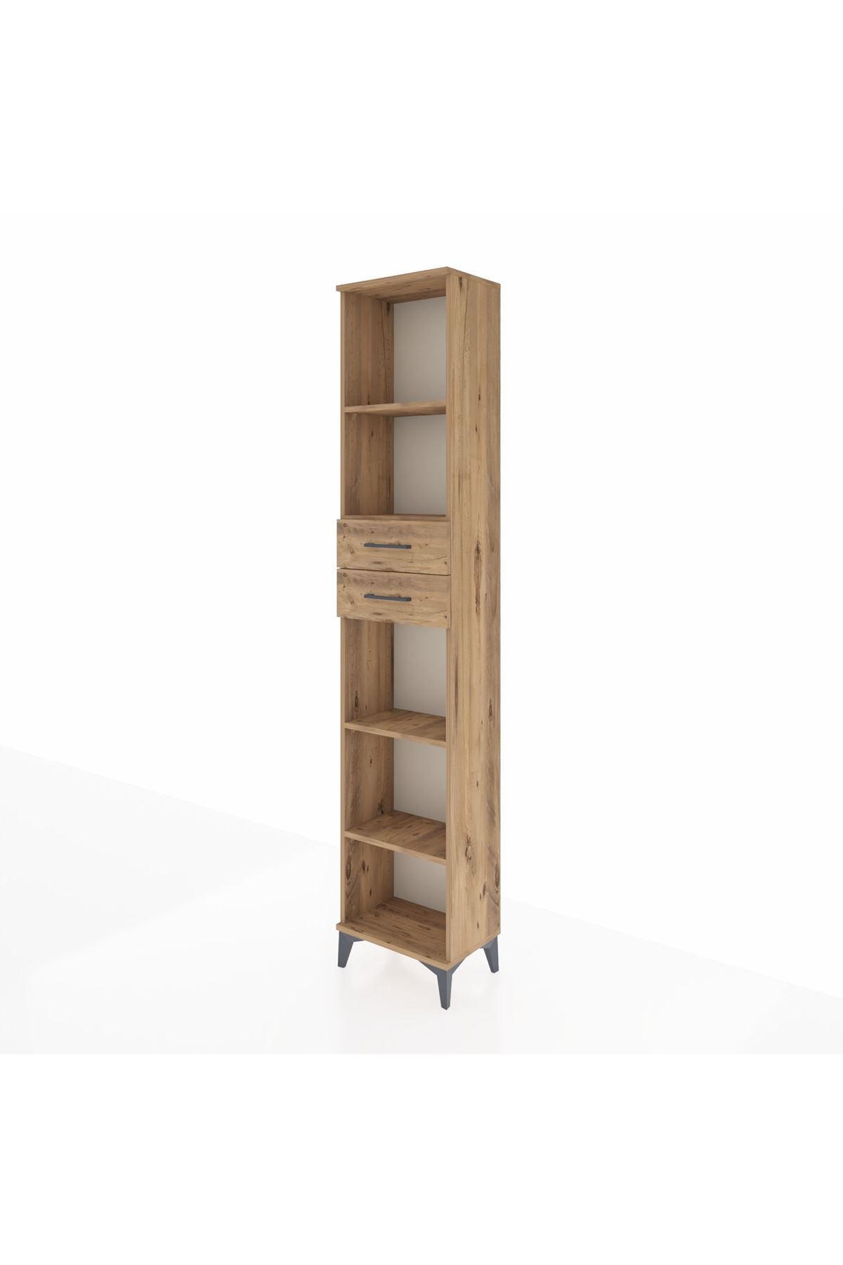 Arges Dolap 4 Raflı 2 Çekmeceli 44x30x221 - S28M240V9A