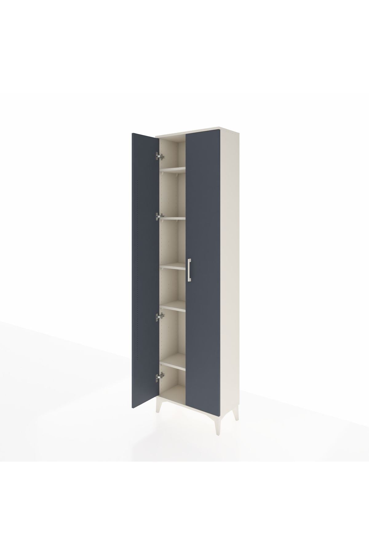 Arges Dolap 5 Raflı 2 Kapaklı 60x30x221 - S29M002V2A