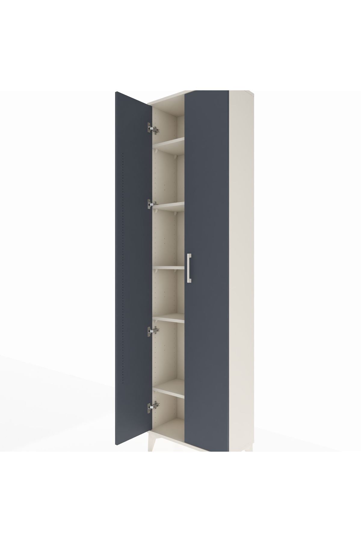 Arges Dolap 5 Raflı 2 Kapaklı 60x30x221 - S29M002V2A