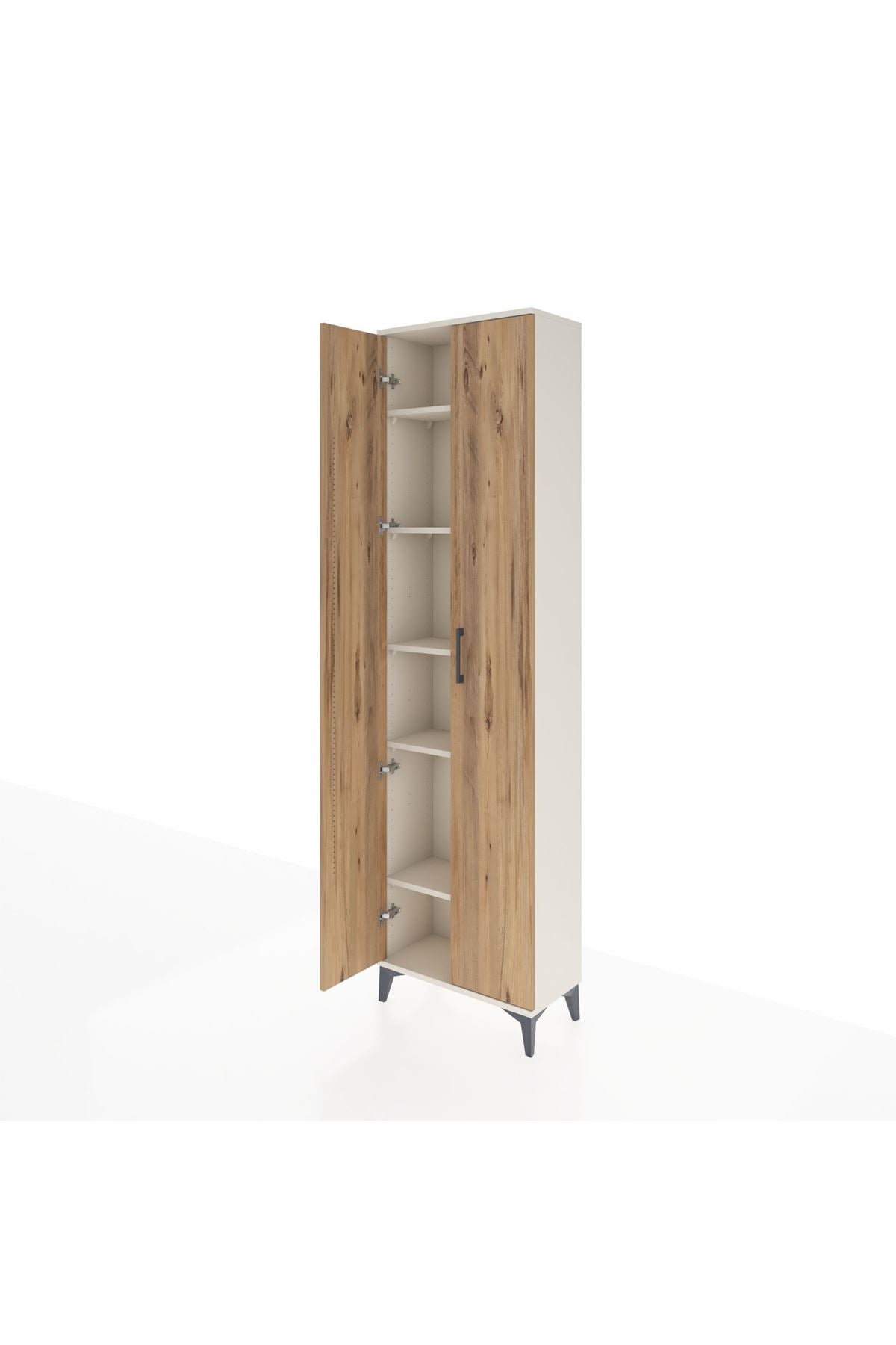 Arges Dolap 5 Raflı 2 Kapaklı 60x30x221 - S29M002V3A