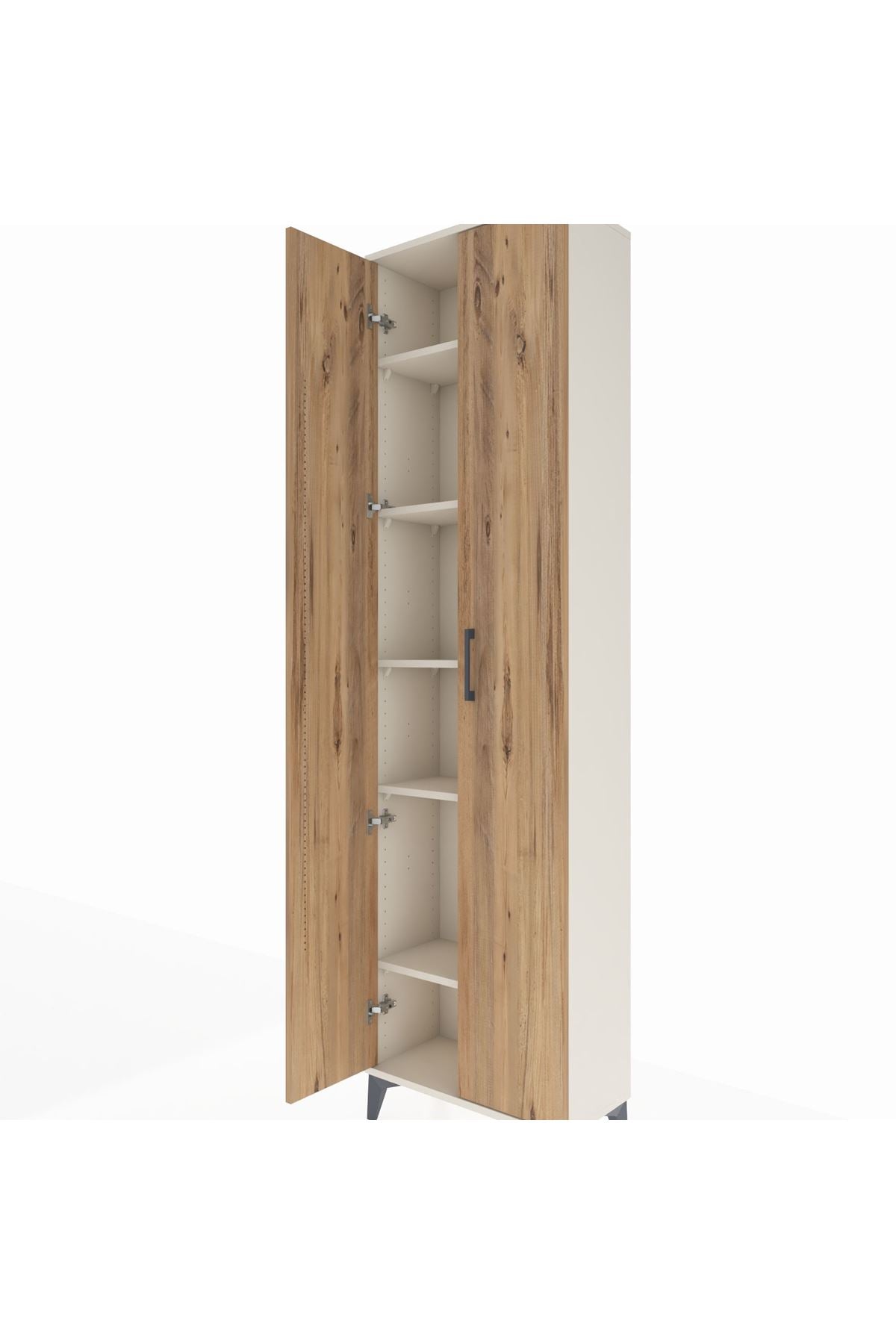 Arges Dolap 5 Raflı 2 Kapaklı 60x30x221 - S29M002V3A