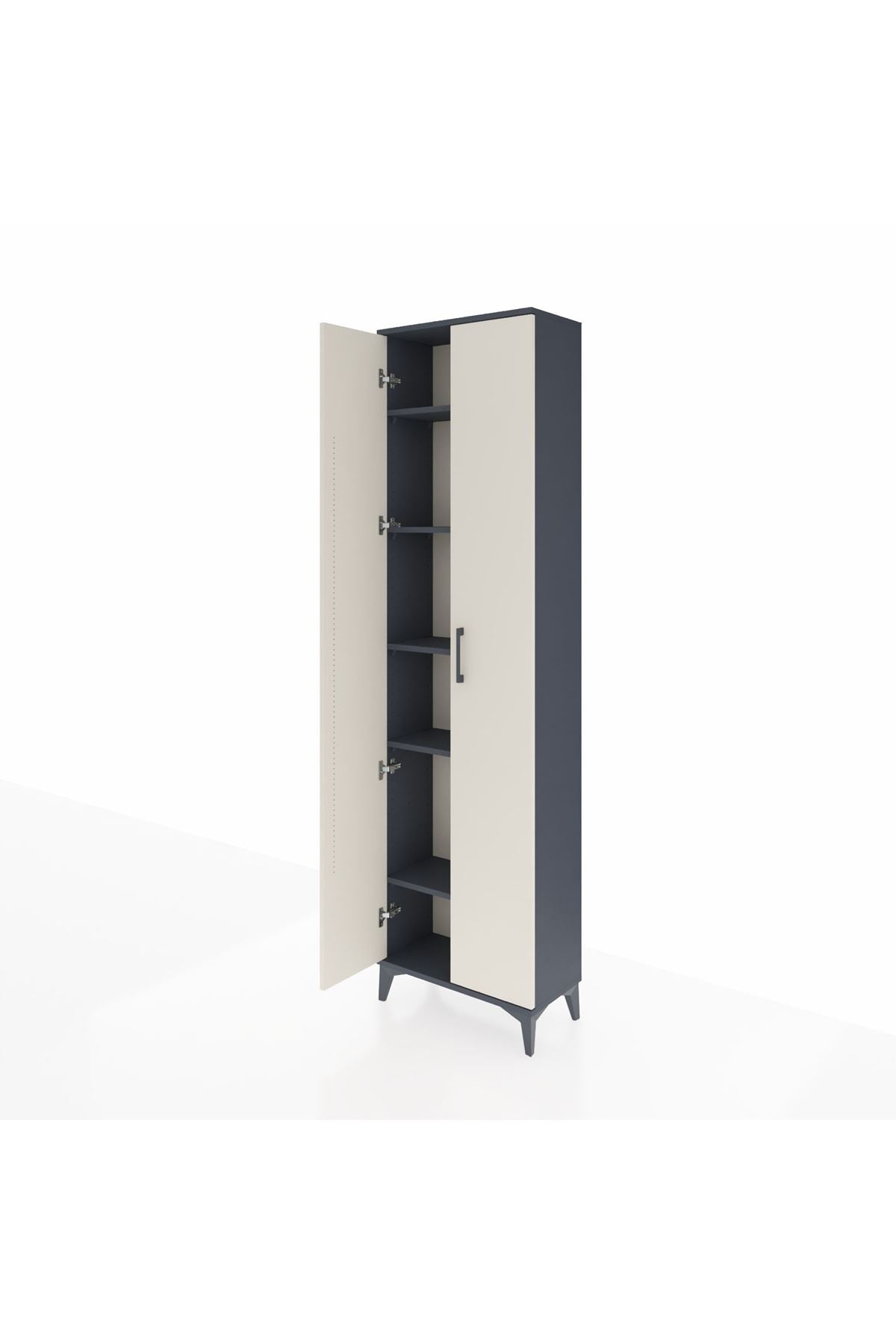 Arges Dolap 5 Raflı 2 Kapaklı 60x30x221 - S29M002V4A