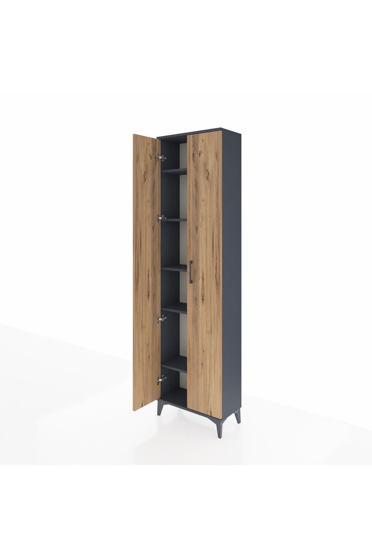 Arges Dolap 5 Raflı 2 Kapaklı 60x30x221 - S29M002V6A