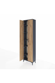 Arges Dolap 5 Raflı 2 Kapaklı 60x30x221 - S29M002V6A