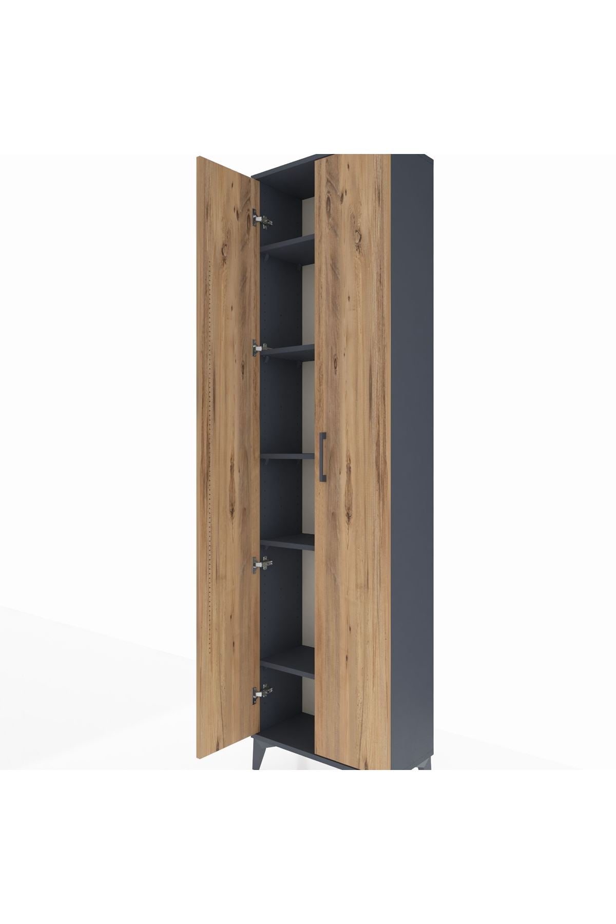 Arges Dolap 5 Raflı 2 Kapaklı 60x30x221 - S29M002V6A