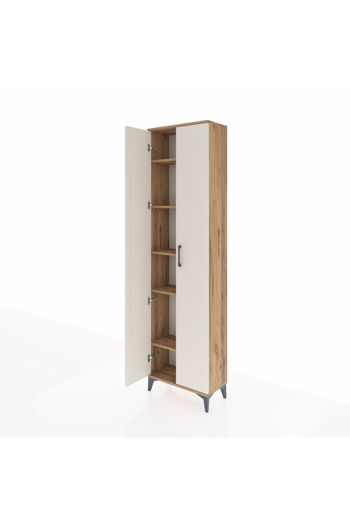 Arges Dolap 5 Raflı 2 Kapaklı 60x30x221 - S29M002V7A