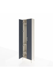 Arges Dolap 3 Raflı 2 Kapaklı Tek Askılı 60x30x221 - S29M003V2A