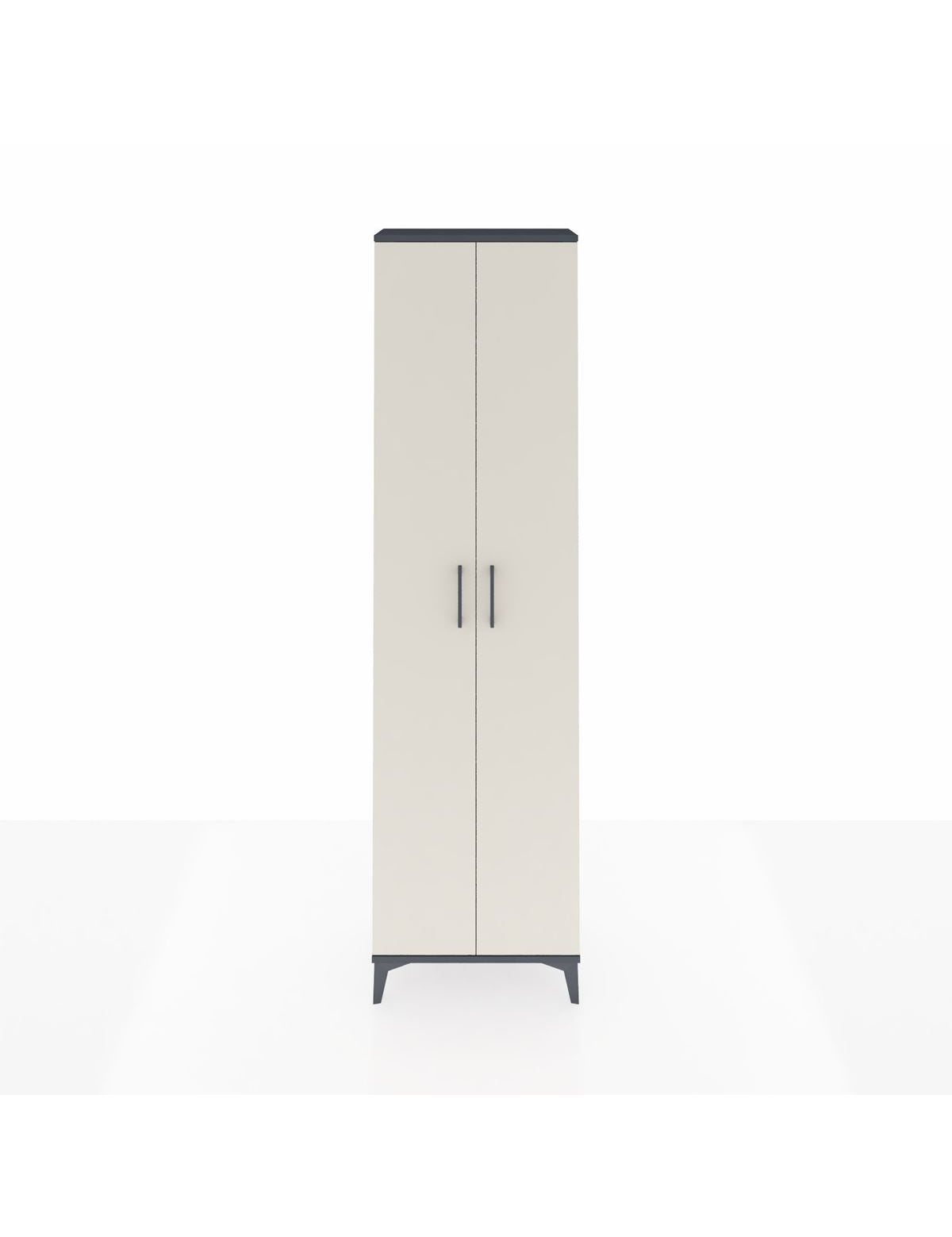 Arges Dolap 3 Raflı 2 Kapaklı Tek Askılı 60x30x221 - S29M003V4A