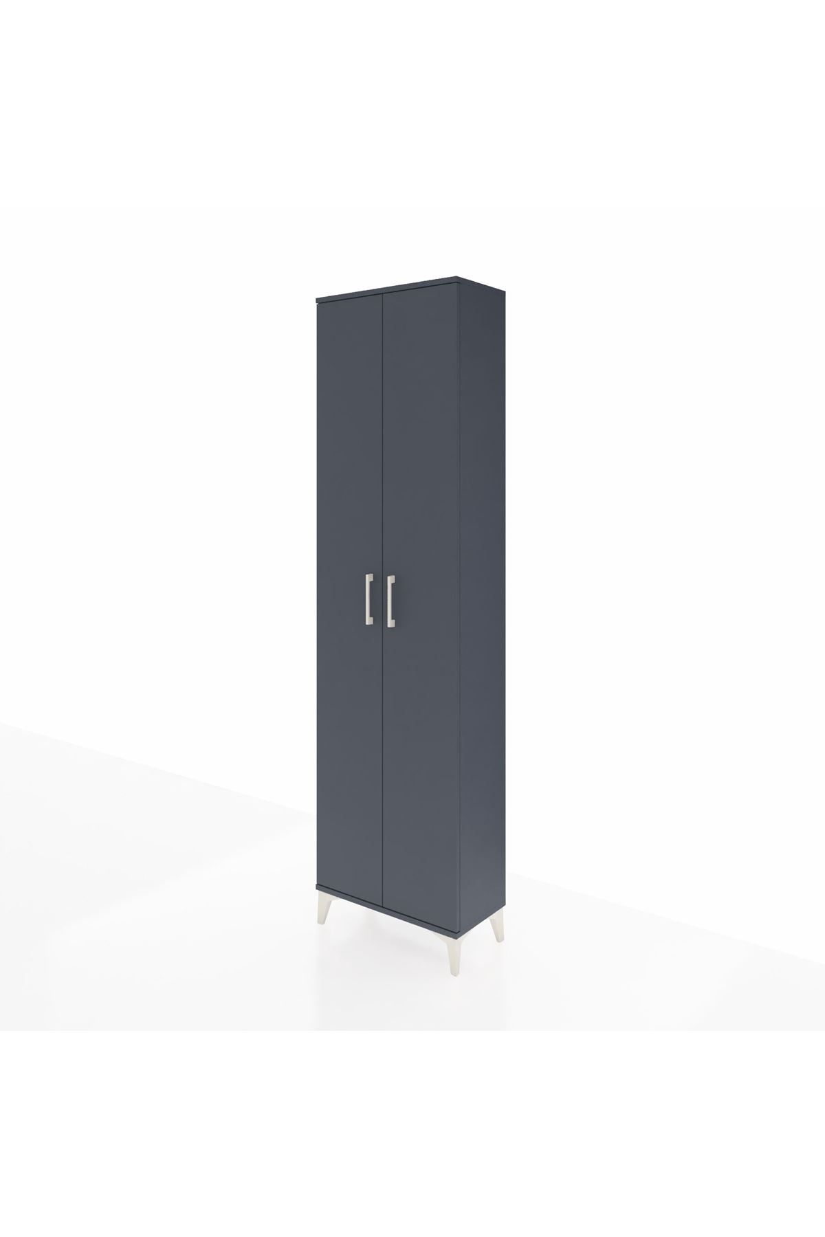 Arges Dolap 3 Raflı 2 Kapaklı Tek Askılı 60x30x221 - S29M003V5A