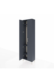 Arges Dolap 3 Raflı 2 Kapaklı Tek Askılı 60x30x221 - S29M003V5A