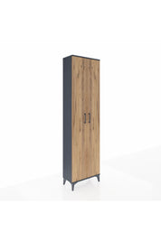 Arges Dolap 3 Raflı 2 Kapaklı Tek Askılı 60x30x221 - S29M003V6A