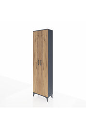 Arges Dolap 3 Raflı 2 Kapaklı Tek Askılı 60x30x221 - S29M003V6A