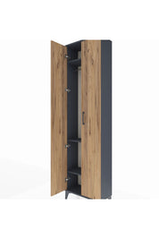 Arges Dolap 3 Raflı 2 Kapaklı Tek Askılı 60x30x221 - S29M003V6A