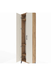 Arges Dolap 3 Raflı 2 Kapaklı Tek Askılı 60x30x221 - S29M003V7A