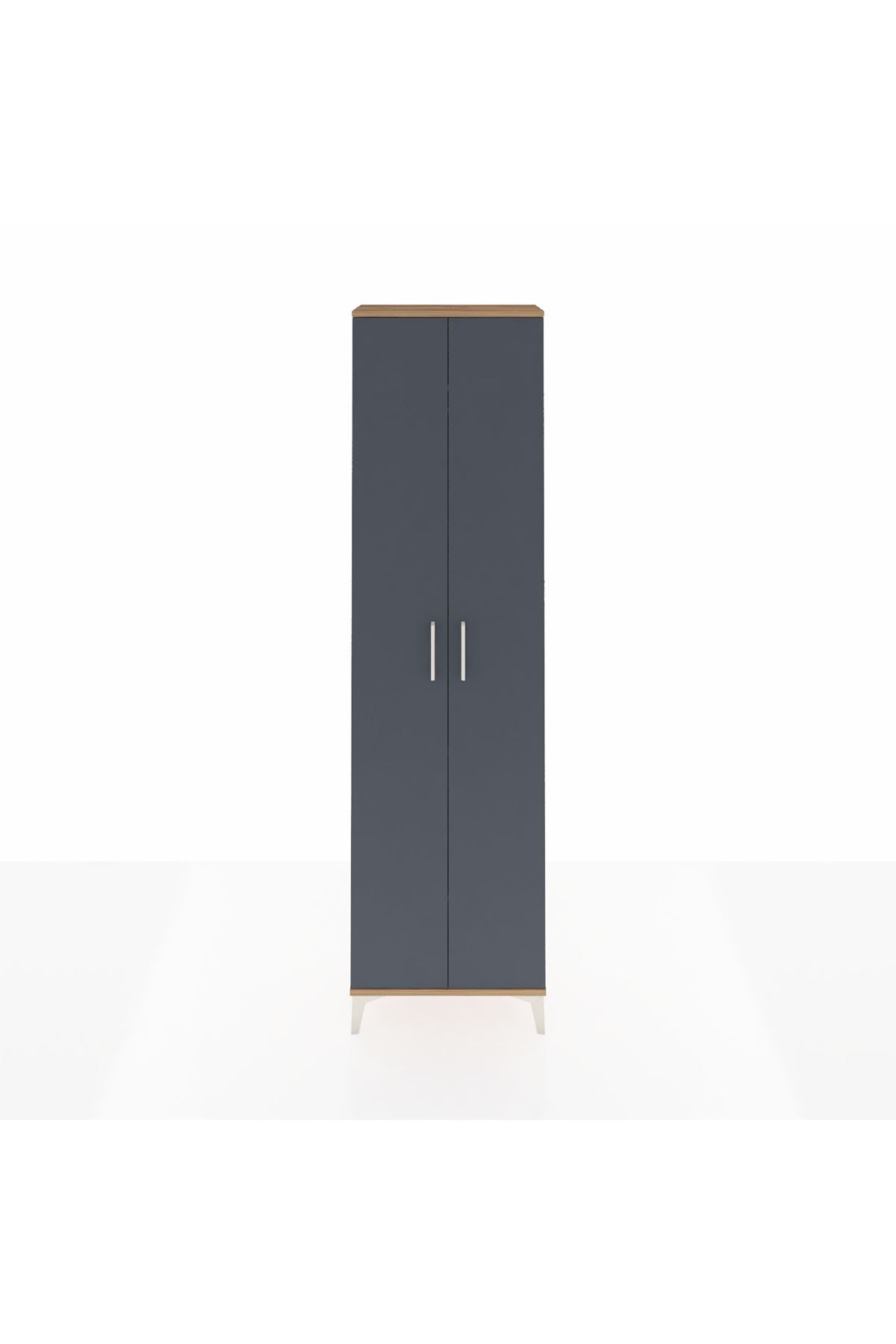 Arges Dolap 3 Raflı 2 Kapaklı Tek Askılı 60x30x221 - S29M003V8A