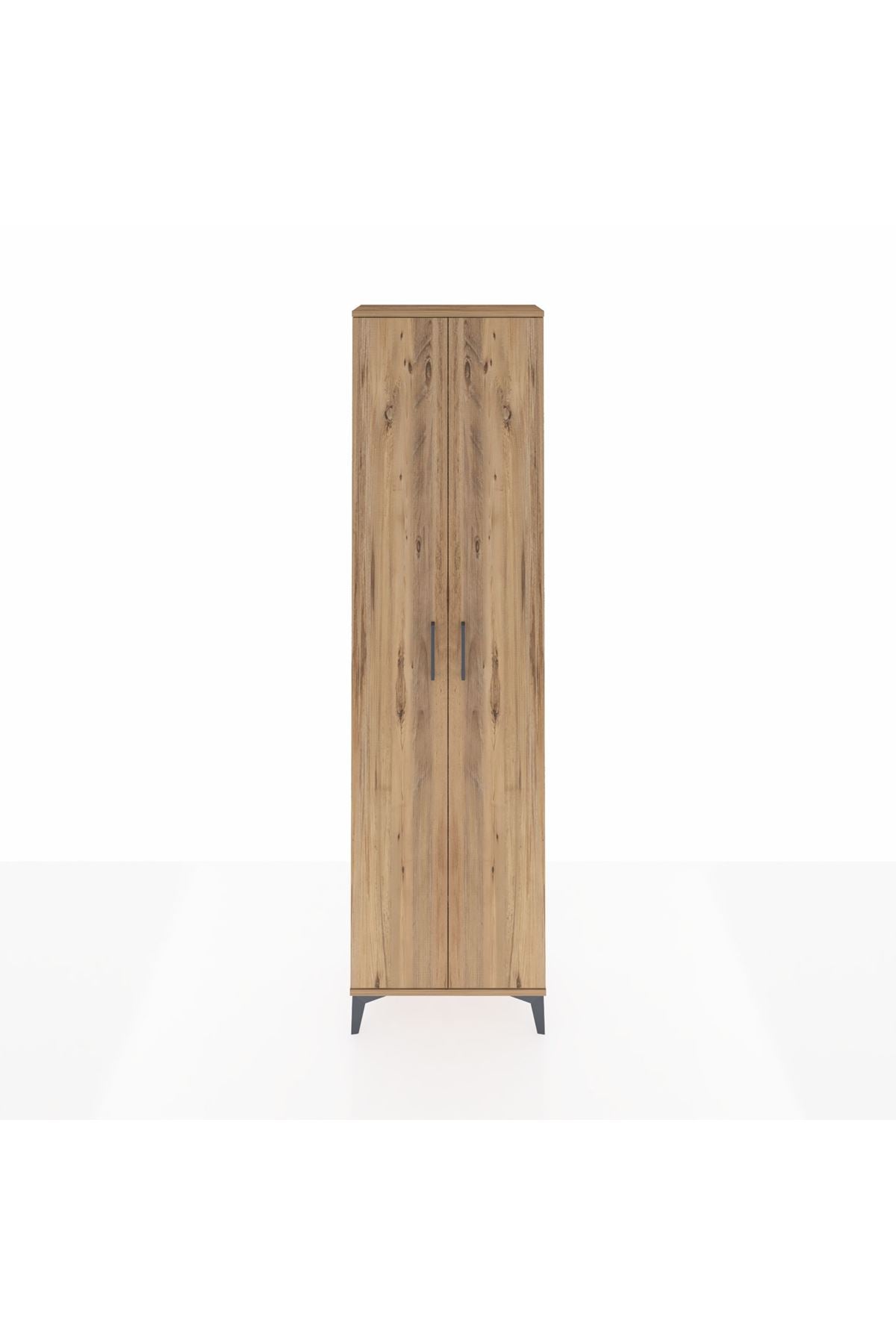 Arges Dolap 3 Raflı 2 Kapaklı Tek Askılı 60x30x221 - S29M003V9A