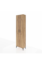 Arges Dolap 3 Raflı 2 Kapaklı Tek Askılı 60x30x221 - S29M003V9A