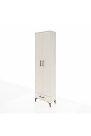 Arges Dolap 3 Raflı Tek Çekmeceli Tek Askılı 60x30x221 - S29M004V1A