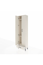 Arges Dolap 3 Raflı Tek Çekmeceli Tek Askılı 60x30x221 - S29M004V1A