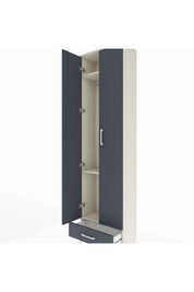 Arges Dolap 3 Raflı Tek Çekmeceli Tek Askılı 60x30x221 - S29M004V2A