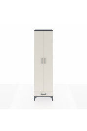 Arges Dolap 3 Raflı Tek Çekmeceli Tek Askılı 60x30x221 - S29M004V4A