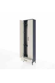 Arges Dolap 3 Raflı Tek Çekmeceli Tek Askılı 60x30x221 - S29M004V4A