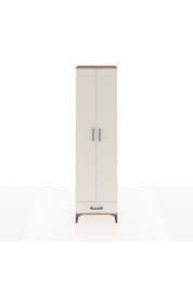 Arges Dolap 3 Raflı Tek Çekmeceli Tek Askılı 60x30x221 - S29M004V7A