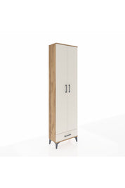 Arges Dolap 3 Raflı Tek Çekmeceli Tek Askılı 60x30x221 - S29M004V7A