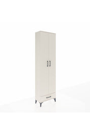 Arges Dolap 5 Raflı Tek Çekmeceli 2 Kapaklı 60x30x221 - S29M005V1A