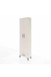 Arges Dolap 5 Raflı Tek Çekmeceli 2 Kapaklı 60x30x221 - S29M005V1A
