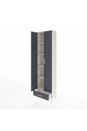 Arges Dolap 5 Raflı Tek Çekmeceli 2 Kapaklı 60x30x221 - S29M005V2A