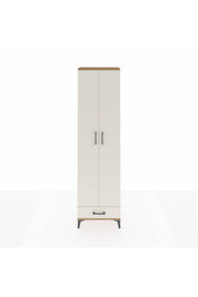 Arges Dolap 5 Raflı Tek Çekmeceli 2 Kapaklı 60x30x221 - S29M005V7A